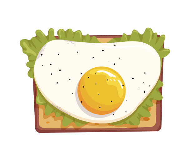 鸡蛋吐司图片下载