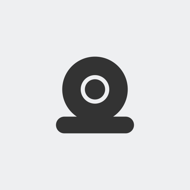 网络摄像机图标说明孤立矢量符号符号图片下载