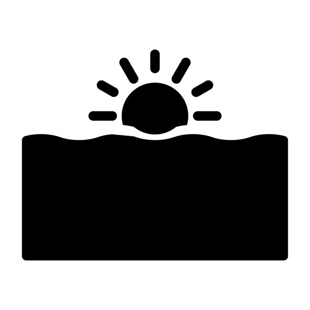 日落图标图片下载