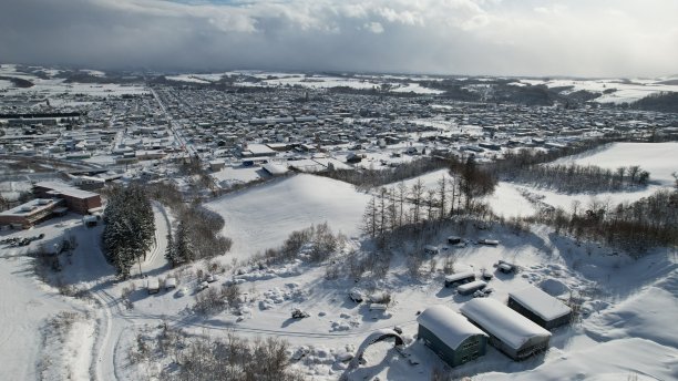 Furano和Biei在冬季图片下载