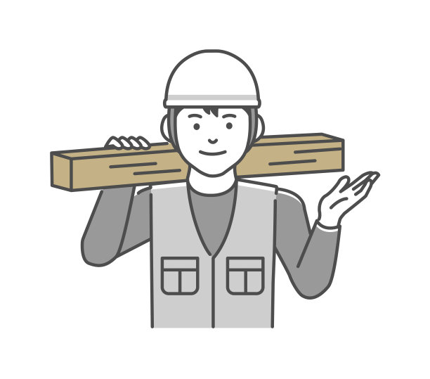 年轻的亚洲木匠矢量插图|介绍图片下载