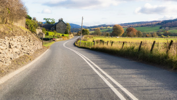 传统的苏格兰曲径图片下载