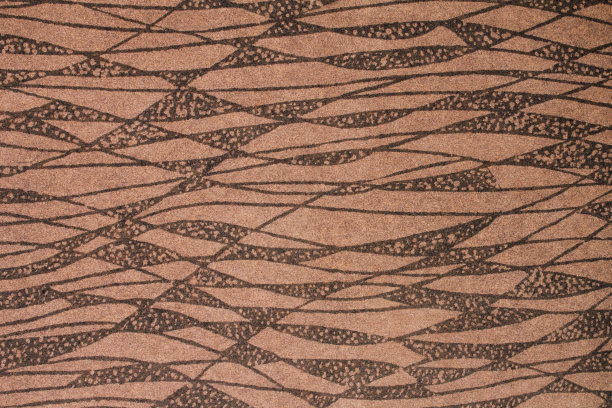 抽象的棕色线条点缀神经无缝背景。改变潜意识的心理方法图片下载