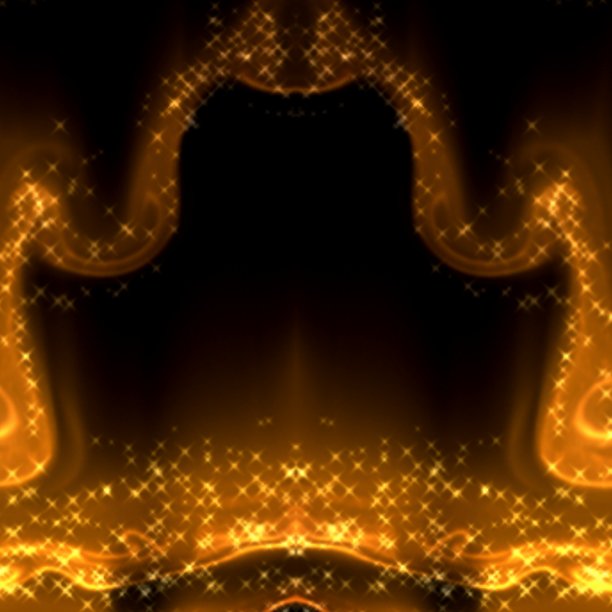 金色光闪闪的黑色背景图片下载