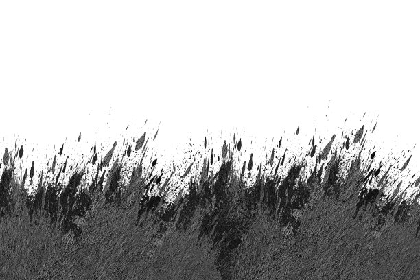 白色背景上孤立的泥浆飞溅。图片下载