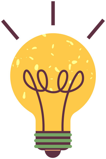 灯的概念图标，物体在白色背景上黄灯。发光的灯泡与温暖的灯光标志图片下载