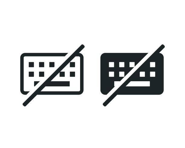 没有键盘图标。说明向量图片下载