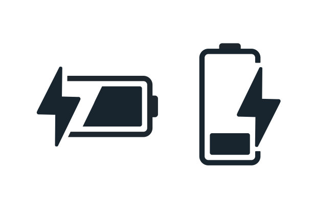 电池充电图标。插图矢量图片下载