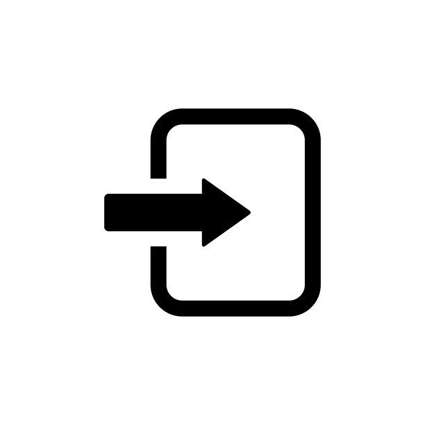 登录图标矢量设计模板图片下载