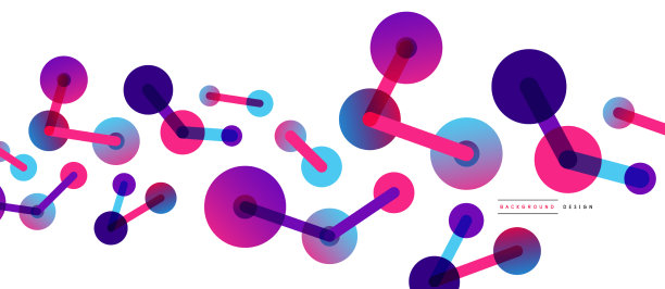 线点连接几何抽象图片下载