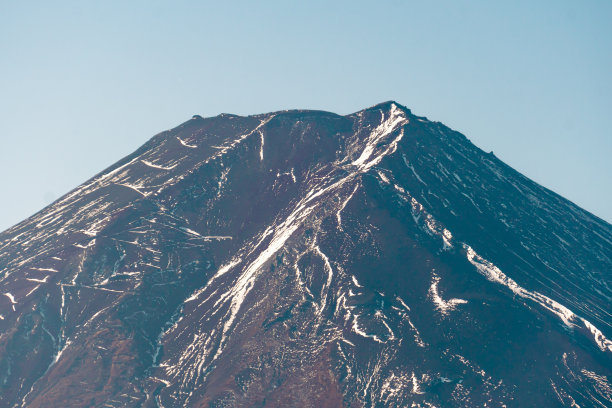 富士山的顶峰图片下载