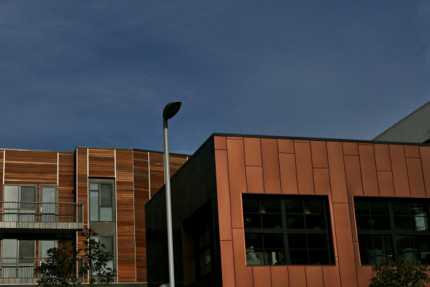 建筑中的线条模式图片下载