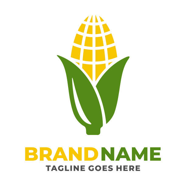 玉米Logo设计矢量素材图片下载