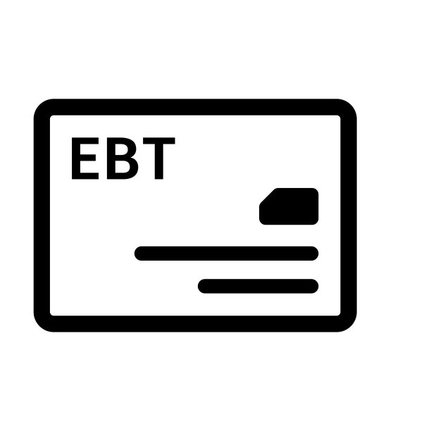 数字EBT图标贺卡黑色矢量图图片下载