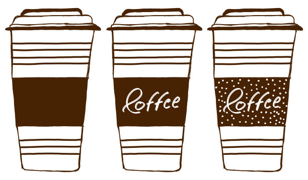 咖啡带走马克杯收藏图片下载