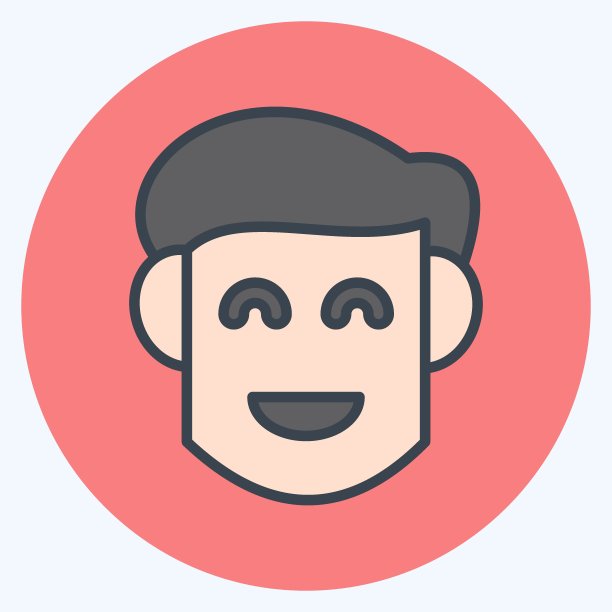 偶像男朋友。与情人节的象征有关。颜色搭配风格。设计简单，可编辑。简单的说明图片下载