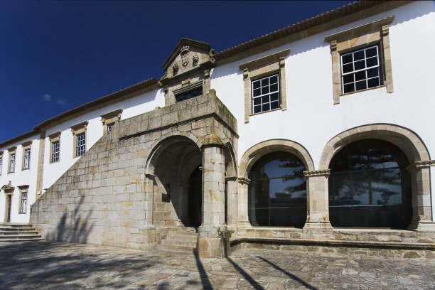 葡萄牙波尔图区孔戴镇大厅。图片下载