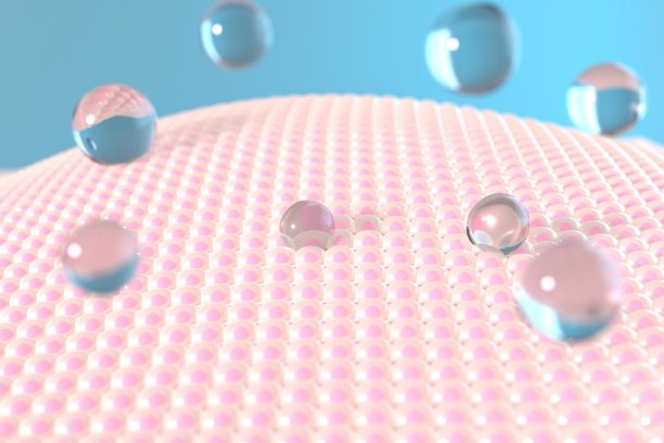 健康，新鲜的皮肤的形象是适当的纹理。图片下载