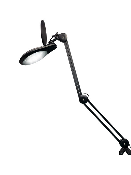 环形光显微镜隔离在白色背景上。图片下载