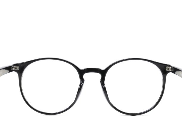 眼镜框隔离在白色背景上图片下载