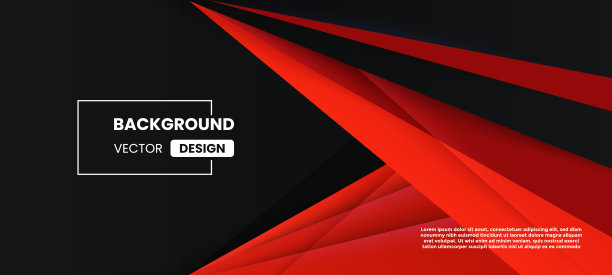 摘要黑红白剪纸背景留白设计图片下载