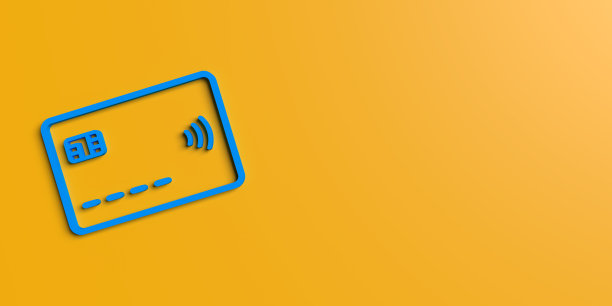 信用卡芯片非接触式符号图片下载