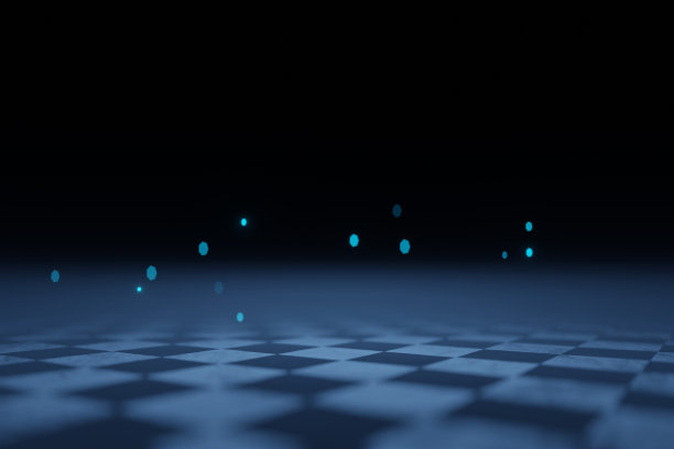 3d渲染，发光的线条，隧道，霓虹灯，虚拟现实，抽象背景，方形门户，拱门，粉蓝色光谱鲜艳的颜色，激光显示图片下载