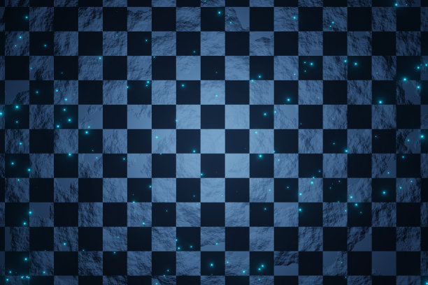 3d渲染，发光的线条，隧道，霓虹灯，虚拟现实，抽象背景，方形门户，拱门，粉蓝色光谱鲜艳的颜色，激光显示图片下载