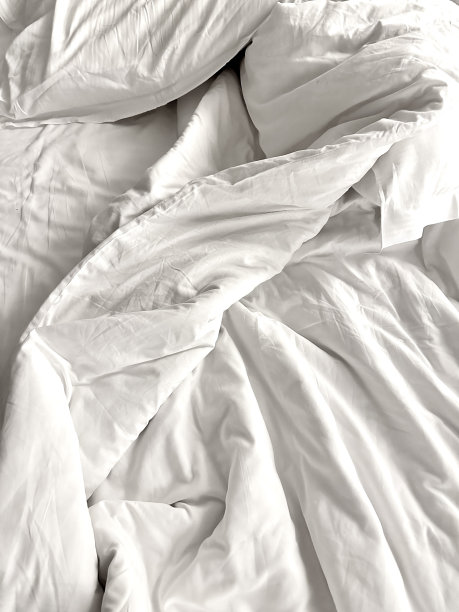 白色的床单图片下载
