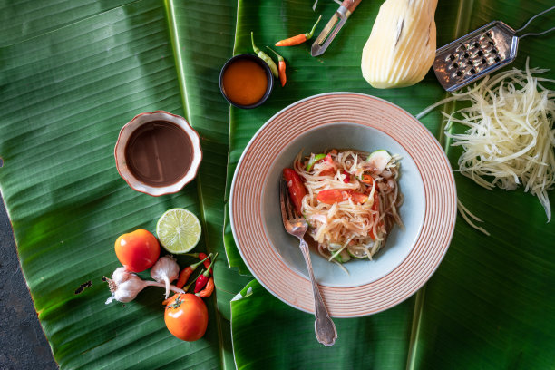 泰式木瓜沙拉图片下载