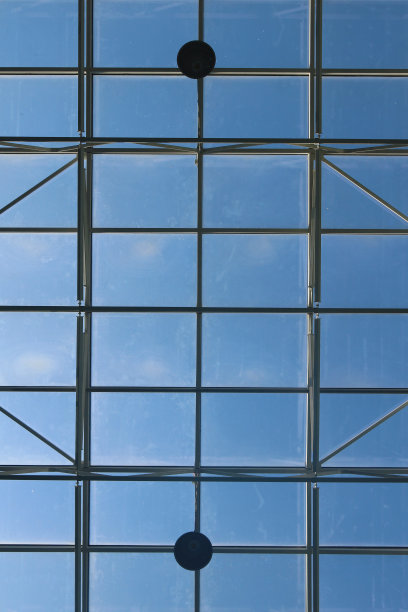 基辅朱利亚尼机场的玻璃天花板，乌克兰基辅图片下载