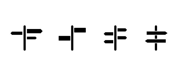 路标图标集图片下载