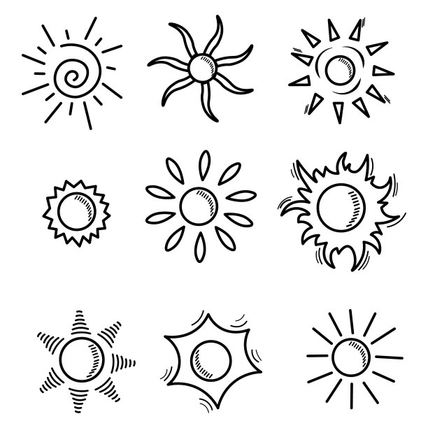 设置不同的太阳图标图片下载