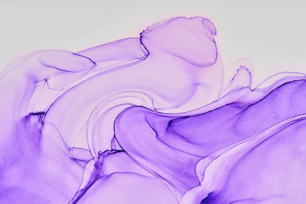 现代抽象画。彩色流动的艺术绘画。几何背景。图片下载