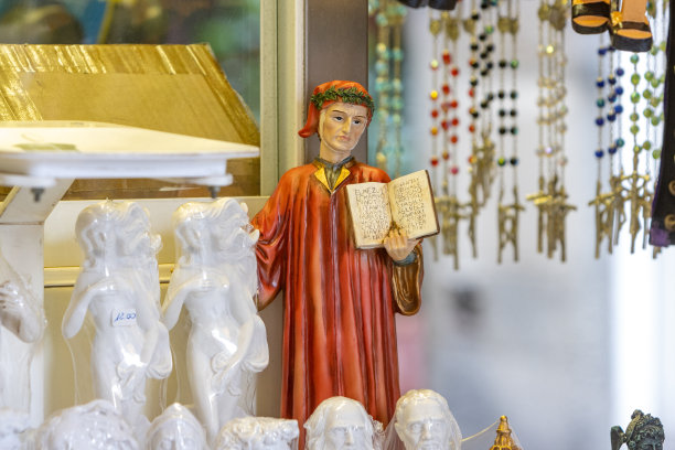 意大利托斯卡纳，佛罗伦萨的宗教雕像图片下载