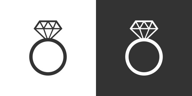 珠宝，戒指，钻石，订婚戒指图片下载