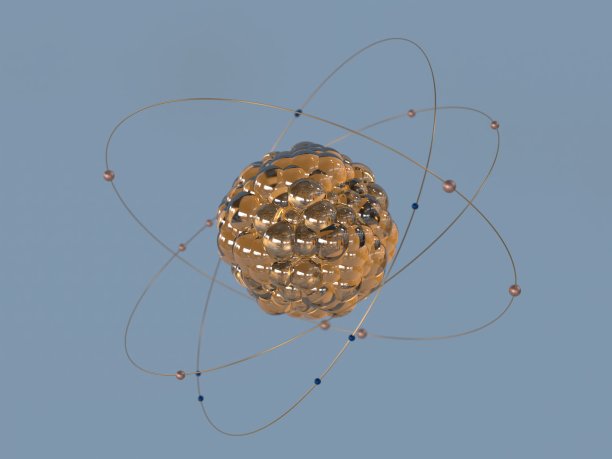 抽象原子绕原子核运行，科学，技术，web3图片下载