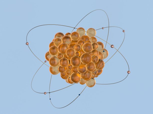抽象原子绕原子核运行，科学，技术，web3图片下载