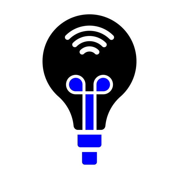 智能Led灯泡图标图片下载