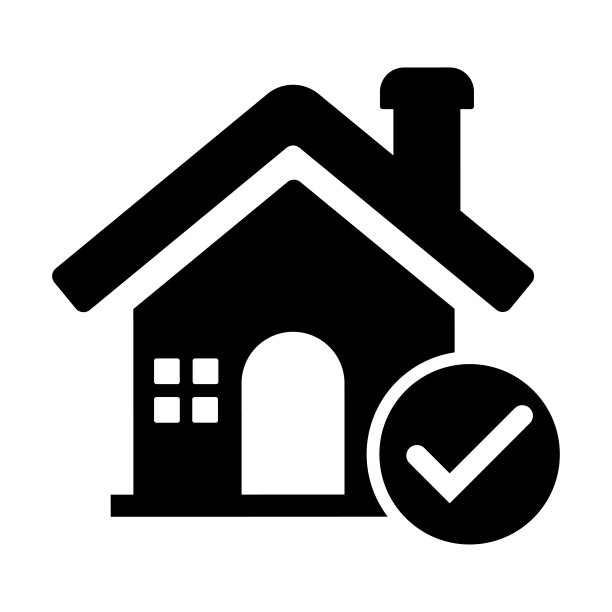 平面风格的房地产图标图片下载