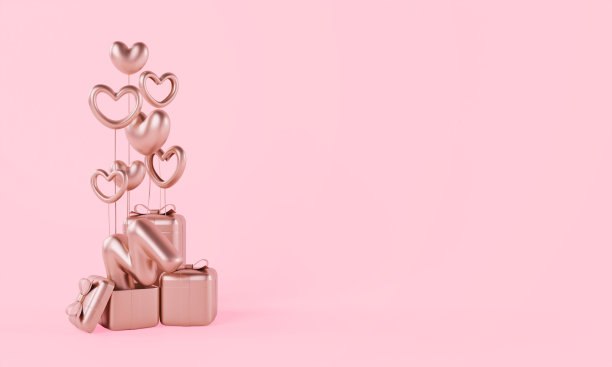 母亲节3d渲染插画图片下载