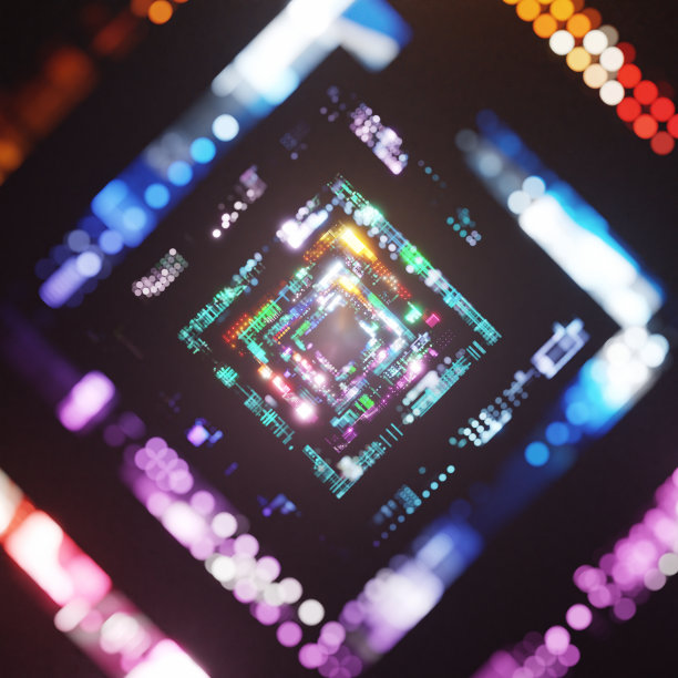 色彩鲜艳的隧道图片下载