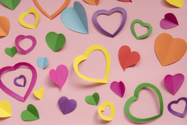 情人节背景。图片下载