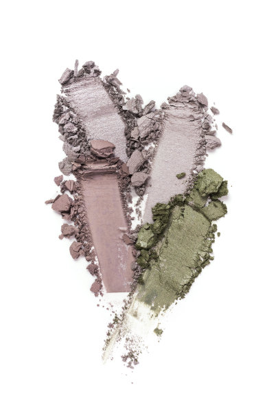 破色眼影作为化妆品美容产品的样品图片下载