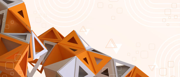 三维抽象背景。网络连接结构的概念。安全保护，复制空间，软件，数字-3d渲染图片下载