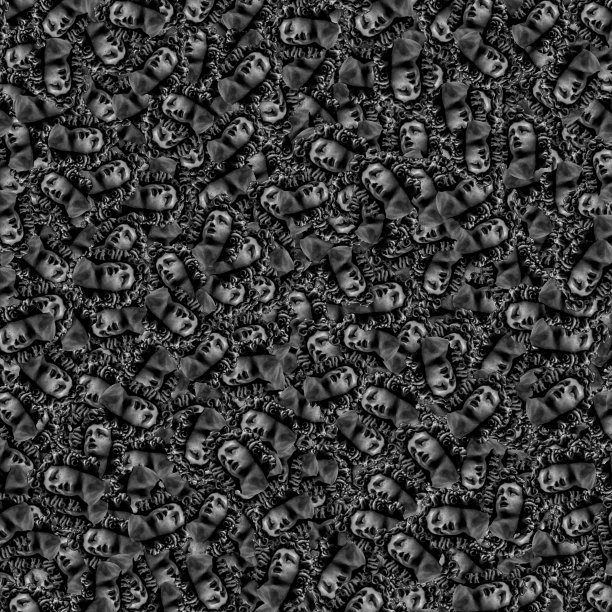 天使头图案图片下载