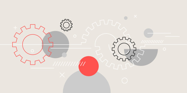 几何图形组合。设计背景。时尚的图形。图片下载