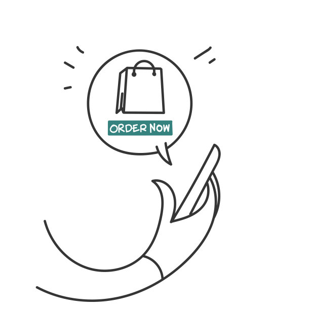 手绘涂鸦手机购物袋符号订购现在网上购物图片下载