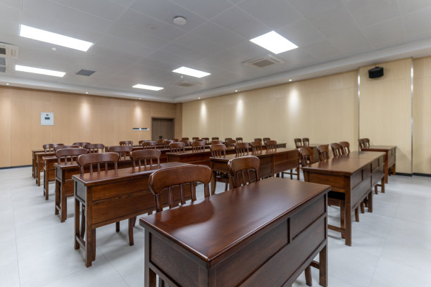 空荡荡的多媒体音乐培训教室图片下载