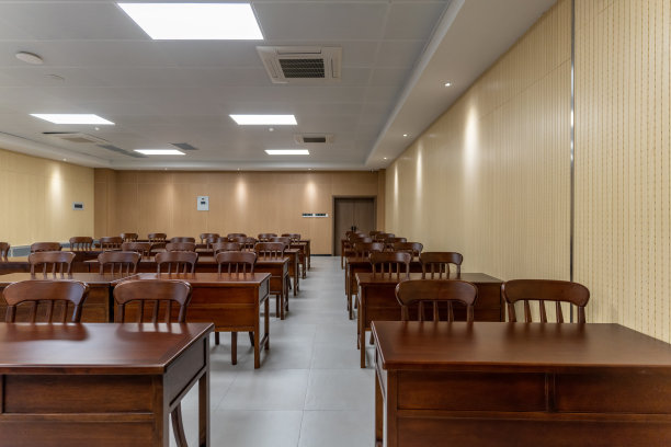 空荡荡的多媒体音乐培训教室图片下载